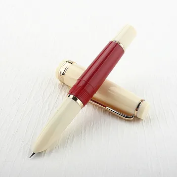 Jinhao 82 Mini dolma kalem EF / F / M / Bükülmüş Ucu, Dönüştürücü ile Mini Kısa Cep Yazma Kalem