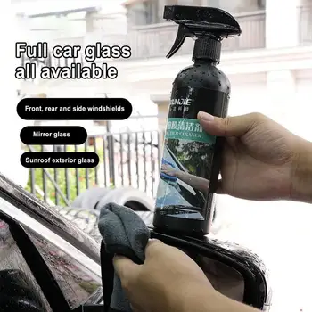 Araba Cam Yağ Filmi Temizleyici Evrensel Araba Nano Kaplama Sıvı Kaplama Hidrofobik Katmanlı Parlatma Oto Boya Bakım Maddesi Sprey