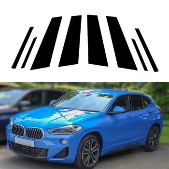 Araba Kapı Pillar Mesajları BMW X2/F39 2018 2019 2020 2021 2022 Pencere ayar kapağı BC Sütun Etiket