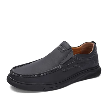 Hakiki Deri İtalyan erkek mokasen ayakkabıları Moccasins üzerinde Kayma Erkek sürüş ayakkabısı erkek ayakkabısı Rahat Lüks Marka Siyah Kahverengi Artı Boyutu 47