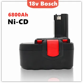Şarj edilebilir 18 V 6800Ah Ni-CD Aracı Pil BAT181 taşınabilir şarj cihazı bataryası BAT043 BAT045 BAT046 BAT049 BAT120 BAT139