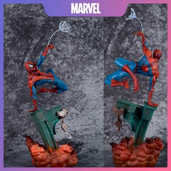 31 cm Marvel Örümcek Adam Aksiyon Figürleri Sahne Savaş Kutulu Bebekler Pvc Modeli Marvel Legends Odası Dekor Koleksiyonu Birthady Hediye çocuklar