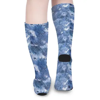 Mavi beyaz kot arka plan çorap çorap bayan erkek çorap Çorap kadın