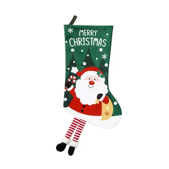 2023 Yeni Noel Çorap noel hediyesi Çorap Noel Ağacı Kolye Dekorasyon hediye çantası Noel Süslemeleri Ev için Navidad