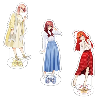 Anime Quintessential Quintuplets Akrilik Şekil Standı Modeli Plaka Oyuncaklar Nakano Ichika Nino Miku Yotsuba Itsuki Erkek Kız Hediyeler