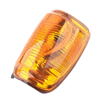 1 Çift Yan Kanat Ayna Dönüş sinyal ışığı Lens Konut Gösterge Lambası Kapağı 2015-Up FORD TRANSİT 150 250 350HD Yedek parça