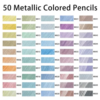 Malzemeleri Eskiz Metalik Boyama Sanatçısı Kalemler Meslek Renkli renkli kalem seti Sanat 50 Kalemler Renk Renk Seti