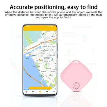 1 ~ 5 ADET Mini Anti-kayıp Cihazı Cüzdan Cep Telefonu Kayıp Alarm Pet Anahtar akıllı takip cihazı Bulucu İki yönlü Nesne Bulma Fonksiyonu GPS